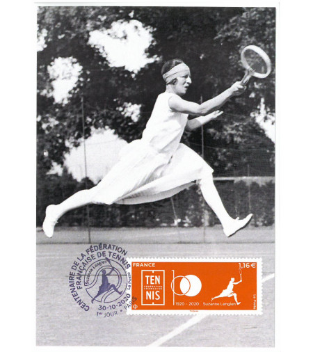 CENTENAIRE DE LA FFT - SUZANNE LENGLEN