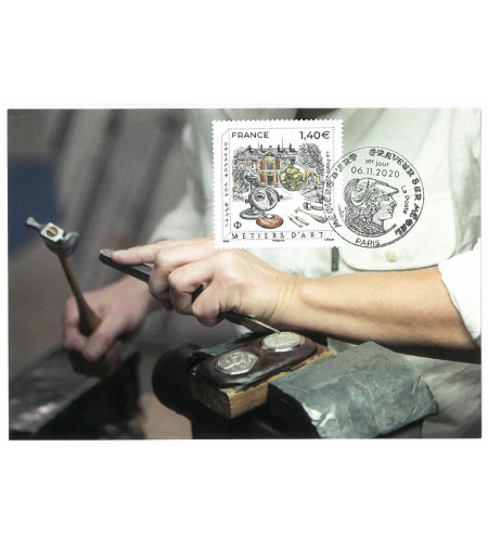 METIERS D ART : GRAVEUR SUR METAL