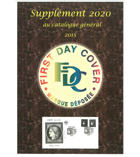 SUPPLEMENT CATALOGUE FDC 2020