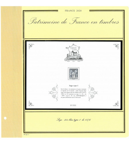 Jeu Présidence Patrimoine de France en Timbres 2020