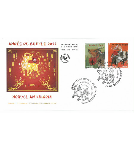 NOUVEL AN CHINOIS - ANNEE DU BUFFLE 2021