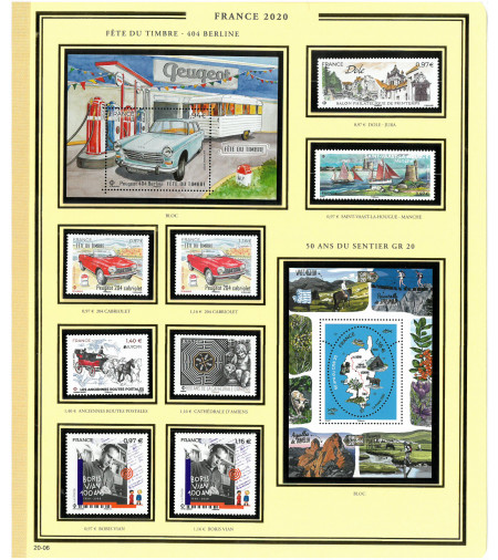 Feuilles  Présidence France 2020