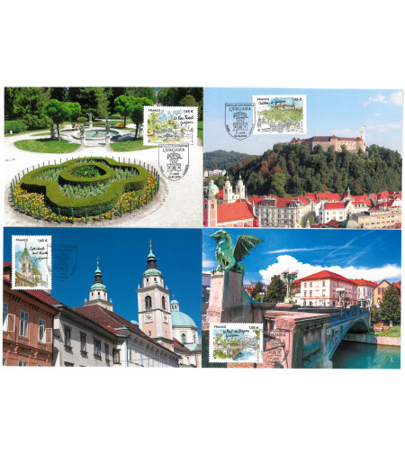 CAPITALES EUROPENNES - LJUBLJANA