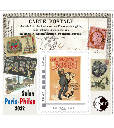 150 ANS CARTE POSTALE - PARIS 2022