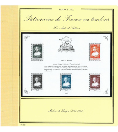 Jeu Présidence Patrimoine de France en Timbres 2022