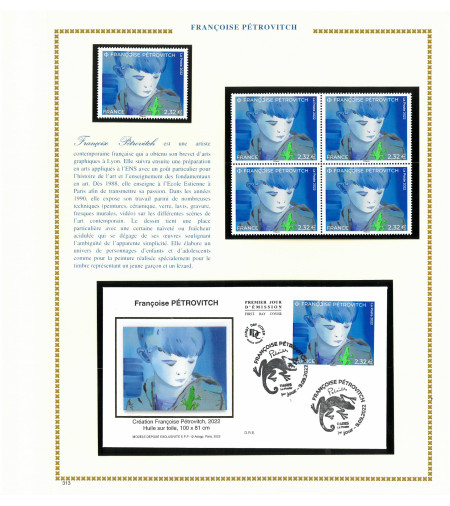 Feuilles Chefs d'Oeuvre de l'Art 2022