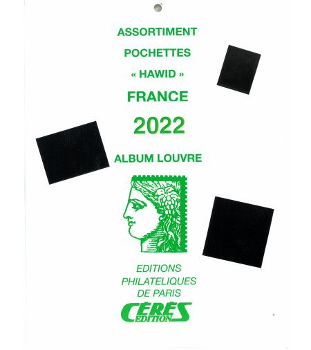 Assortiment  pochettes jeu France 2022