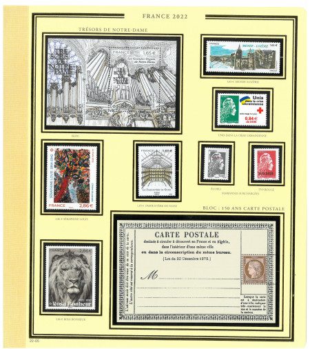 Feuilles  Présidence 2022 France