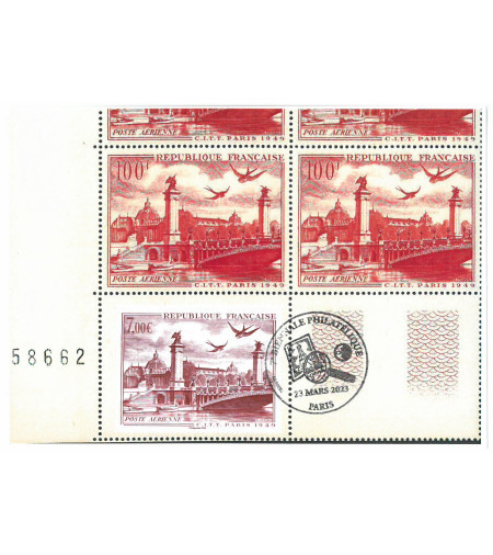 C.I.T.T. 1949 - TIMBRE DE L'AFFICHE