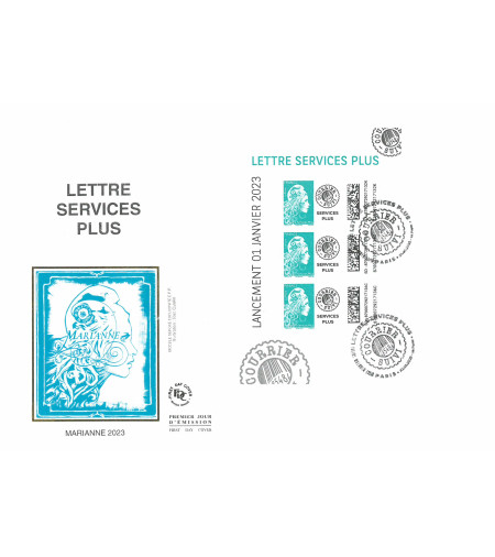 BLOC MARIANNE LETTRE SERVICE PLUS