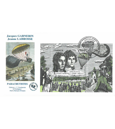 PARACHUTISTES GARNERIN ET LABROSSE