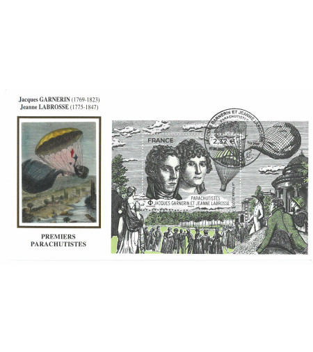 PARACHUSTISTES GARNERIN ET LABROSSE