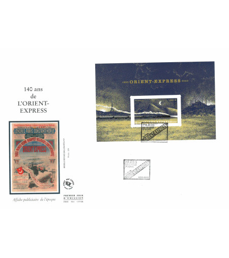 BLOC 140 ANS DE L ORIENT-EXPRESS