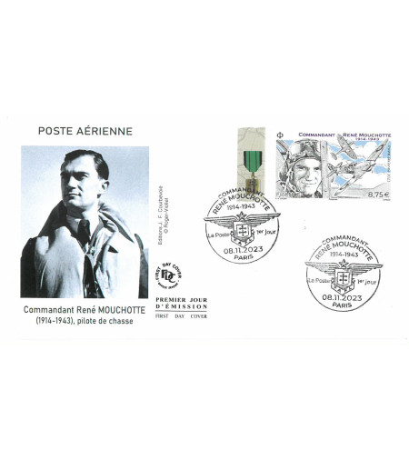 COMMANDANT RENE MOUCHOTTE - AVION