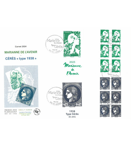 CARNET MARIANNE 2023 / CERES 1938