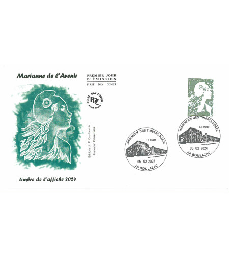 MARIANNE DE L AVENIR - TIMBRE 7 €