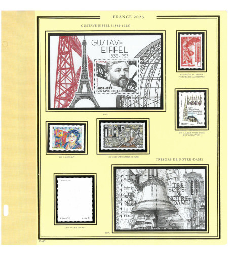 Feuilles  Présidence 2023 France