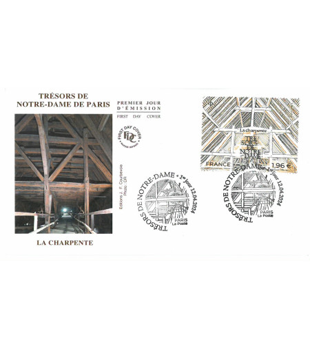 CHARPENTE DE NOTRE-DAME DE PARIS