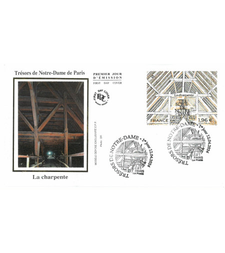 CHARPENTE DE NOTRE-DAME DE PARIS