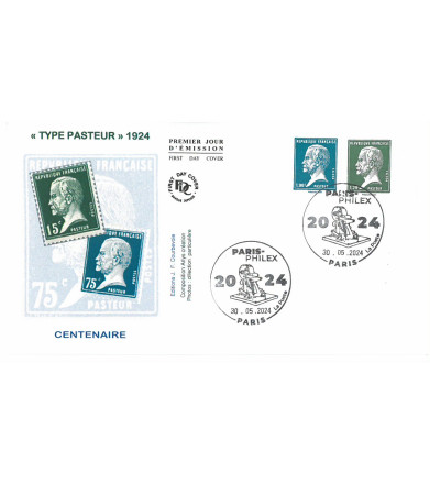 CARNET TIMBRES PASTEUR 1924