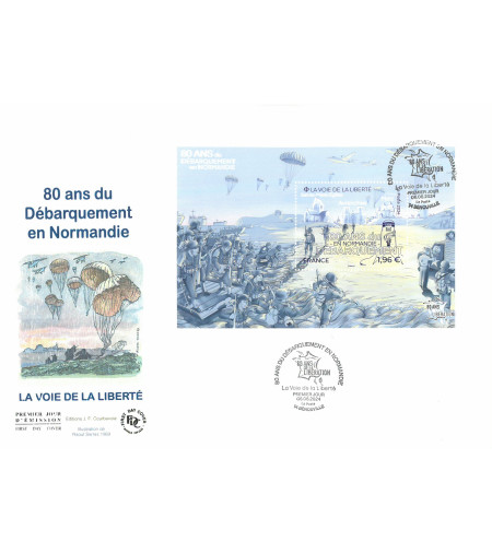 BLOC 80 ANS DEBARQUEMENT NORMANDIE