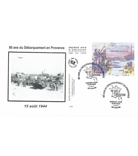 80 ANS DEBARQUEMENT EN PROVENCE