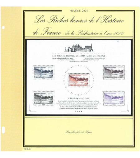 Jeu Présidence Riches Heures de l'Histoire de France 2024