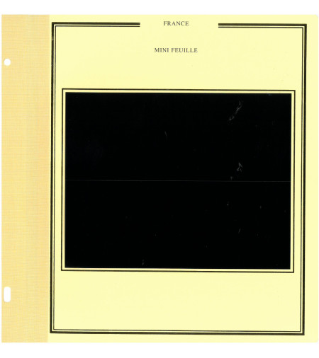 10 feuilles Présidence pour mini feuille horizontale