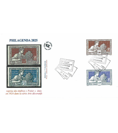 PAIRE POTIER DU PHILAGENDA 2025