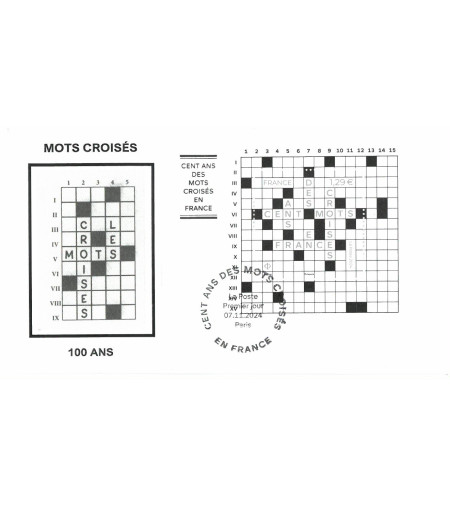 BLOC 100 ANS MOTS CROISES