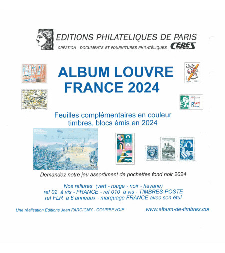 Feuilles France Louvre 2024