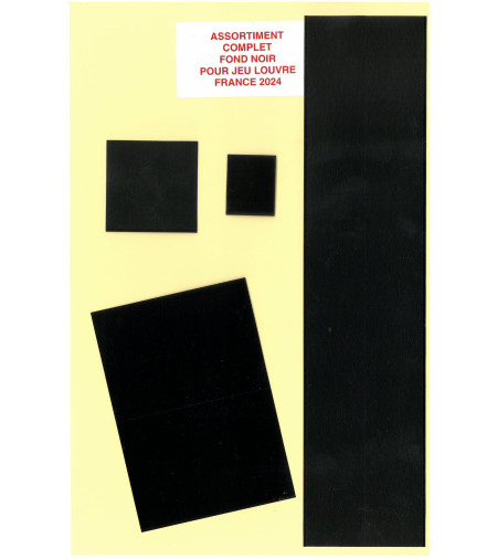 Assortiment  complet pochettes 2024 (HBA24 + HBA24BIS + HBA24BF)