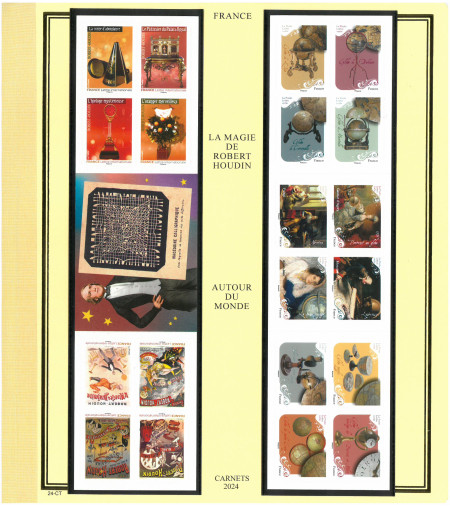 Feuilles Présidence 2024 pour carnets