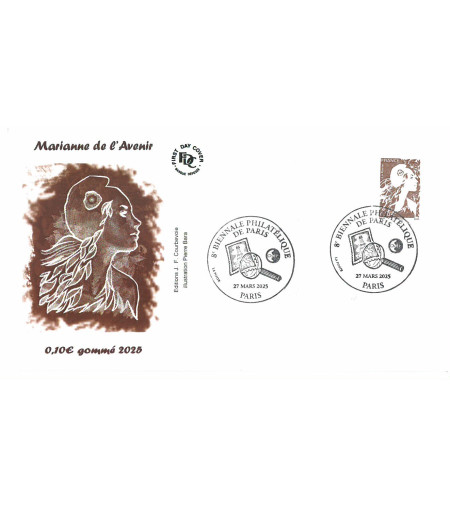 MARIANNE DE L AVENIR - 0.10 BRUN GOMME