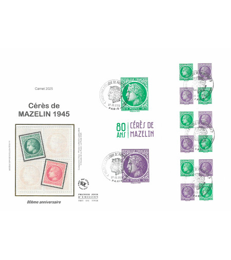 GF CARNET CERES DE MAZELIN 1945