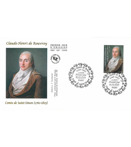 CLAUDE-HENRI DE ROUVROY - COMTE DE ST SIMON