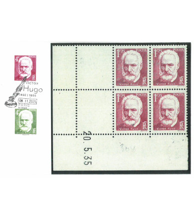 VICTOR HUGO - TIMBRE DE 1935