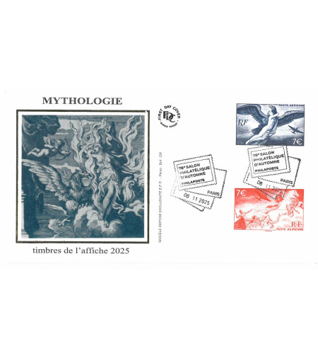 MYTHOLOGIE - TIMBRES DE L'AFFICHE 2025