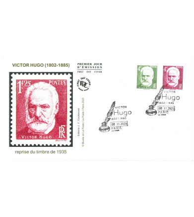 VICTOR HUGO - TIMBRE DE 1935