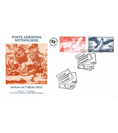 MYTHOLOGIE - TIMBRES DE L'AFFICHE 2025