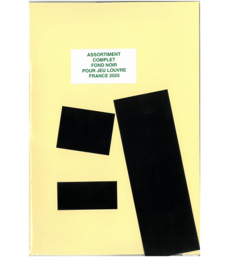 Assortiment  complet pochettes 2025 (HBA25 + HBA25BIS + HBA25BF)