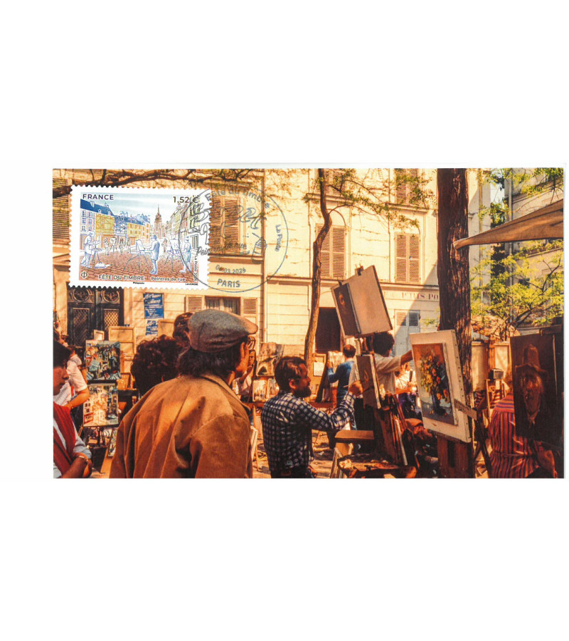 FETE DU TIMBRE - PEINTRES DE RUE