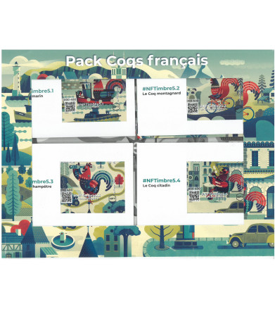 PACK PLATINIUM NFT COQ 5.1/5.2/5.3/5.4