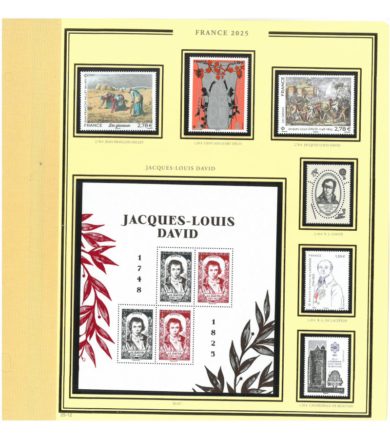 Feuilles  Présidence 2025 France