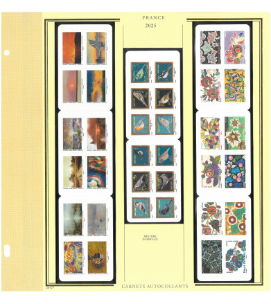 Feuilles Présidence 2025 pour carnets