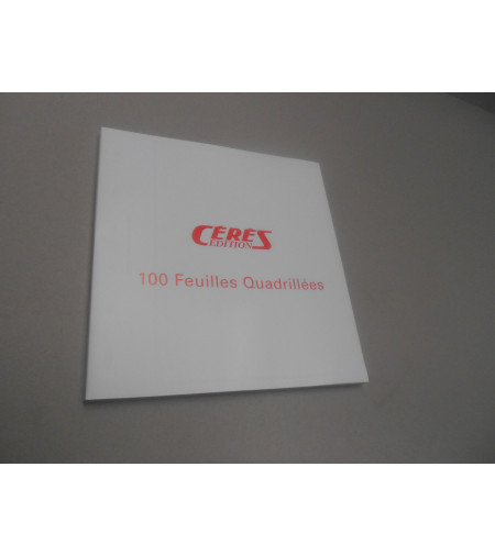 Feuilles quadrillées (qualité standard)