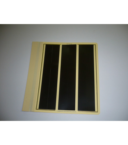 4 feuilles Présidence pour carnets autocollants 2013