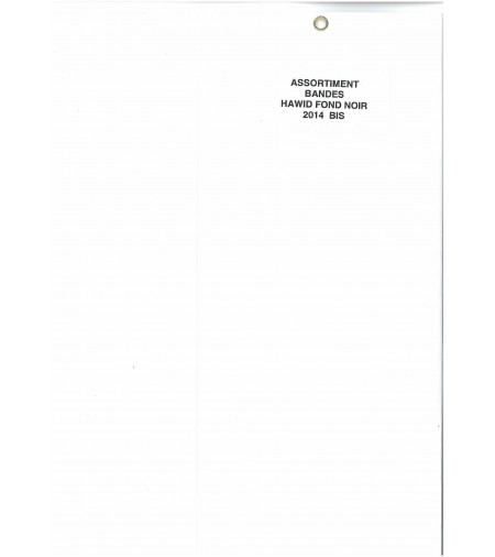 Assortiment Hawid pour jeu bis 2014