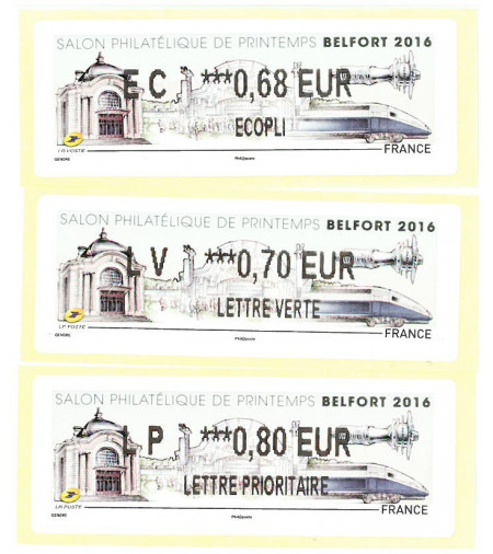 LISA BELFORT 2016 SALON PHILATELIQUE DE PRINTEMPS